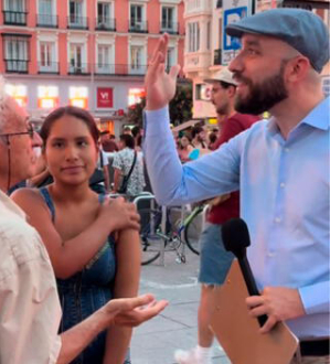 Pastor discute con ateo