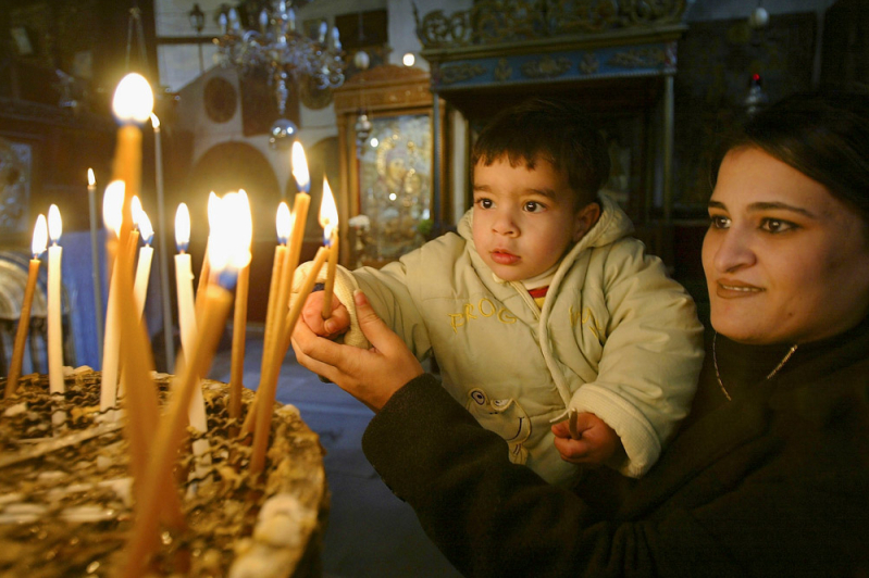 Cristianos en Palestina