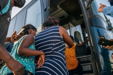 Familia migrante en EEUU