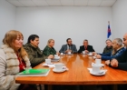 Ministro de Educación de Chile reunido con representantes evangélicos