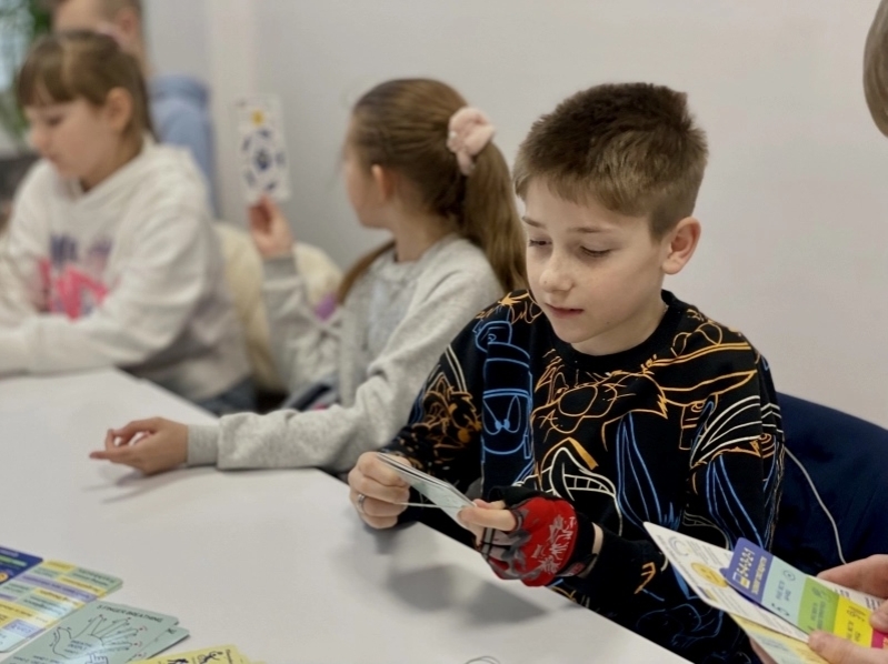 Niños ucranianos de Misión Eurasia