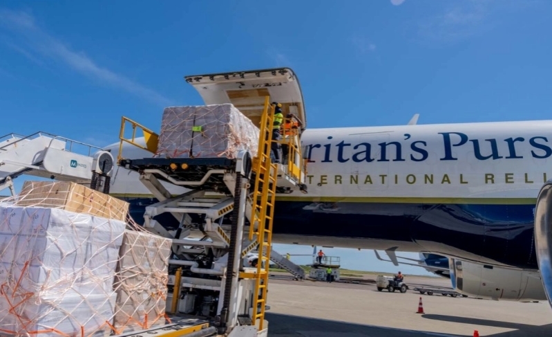 Avión de Samaritans Purse