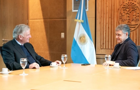 Franklin Graham con Jorge Macri