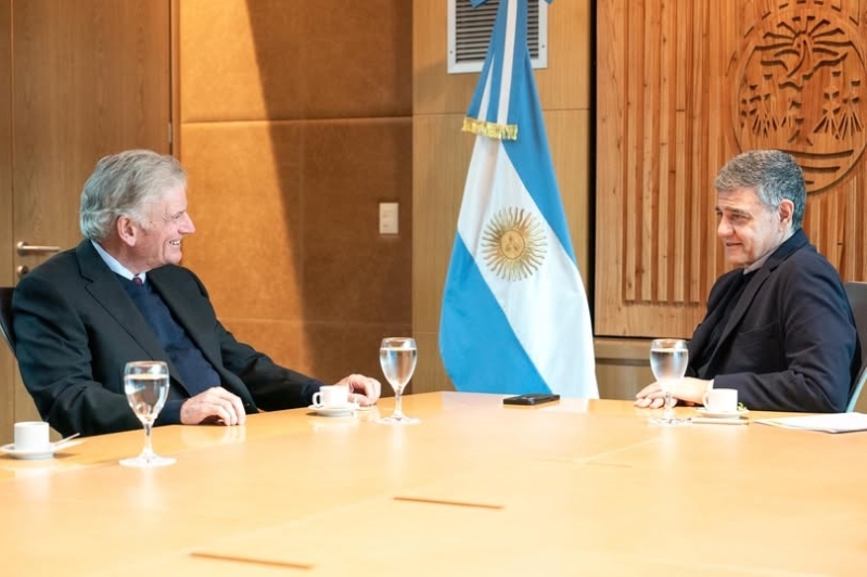 Franklin Graham con Jorge Macri