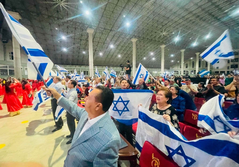 Celebración por Israel en Honduras
