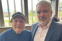 Alberto Mottesi e Iván Duque