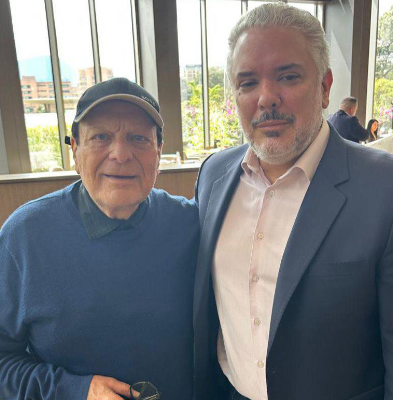 Alberto Mottesi e Iván Duque