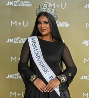 Roma Riaz Miss Pakistán
