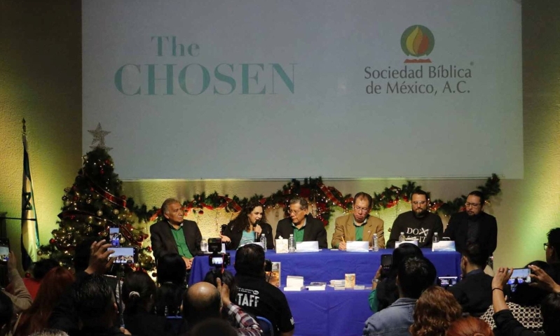 Sociedad Bíblica de México en conferencia de prensa