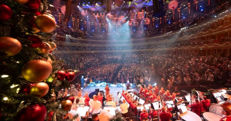Concierto de Navidad en el Royal Albert Hall de Londres