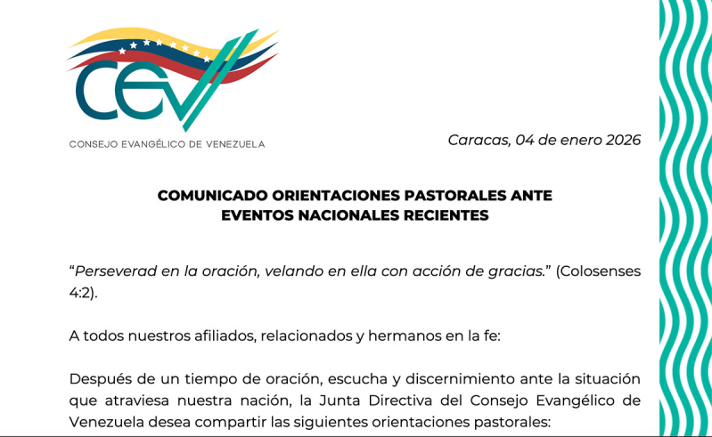 Comunicado CEV