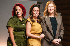 Ingrid, Ana Paula y Darlene