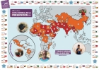 Mapa de la Lista Mundial de la Persecución 2026