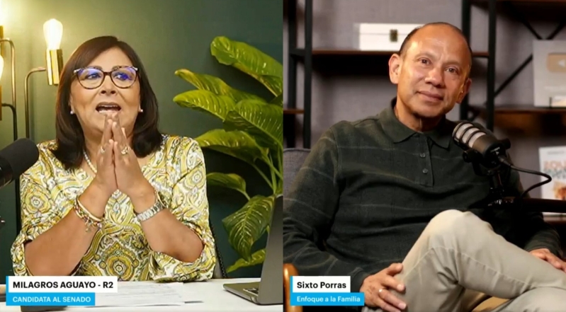 Milagros Aguayo y Sixto Porras