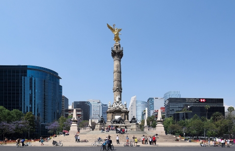 El Ángel de la Independencia en Ciudad de México