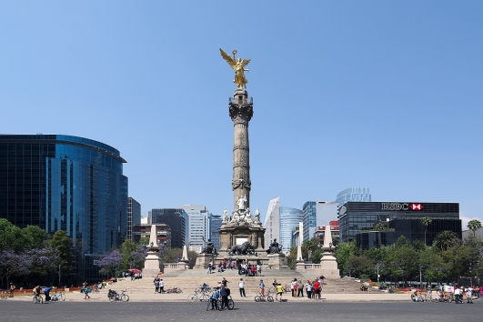 El Ángel de la Independencia en Ciudad de México