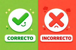 Correcto e incorrecto