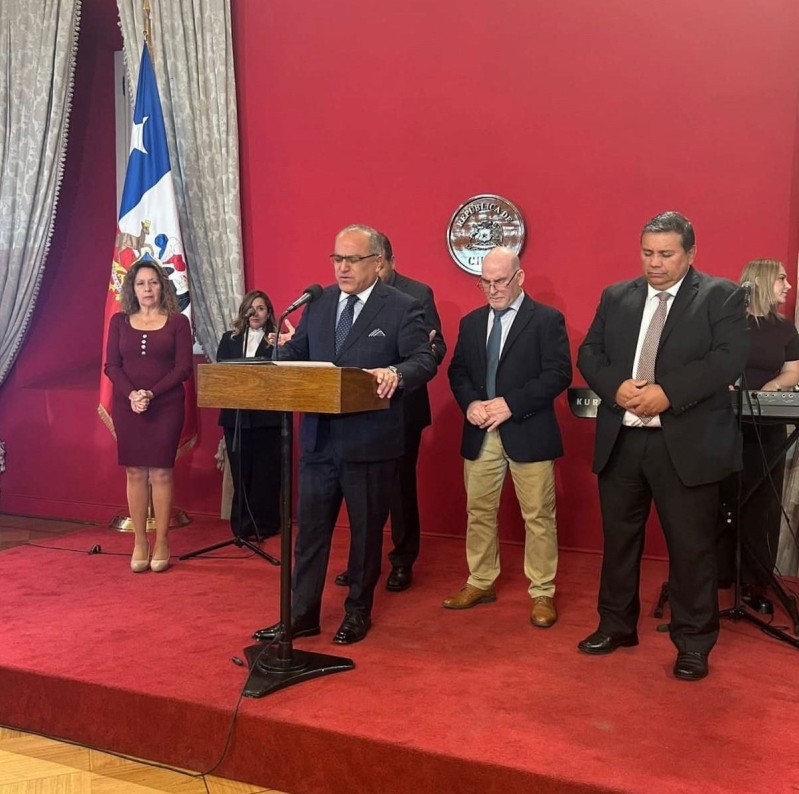 Reunión en La Moneda