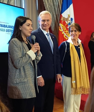 Reunión en La Moneda