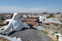 Estatua de Jesús en Armenia