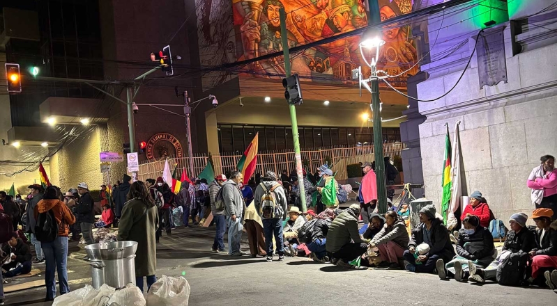 Protestas en Bolivia