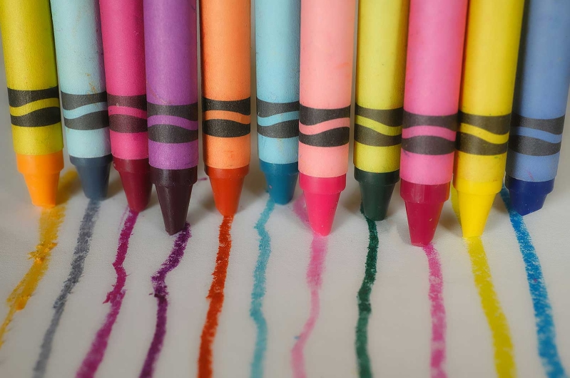 Crayones rotos