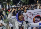 “No puede haber fiesta mientras haya desaparecidos en México”, madres buscadoras marchan previo al Mundial