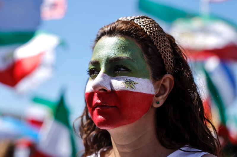 Aficionada de Irán en el Mundial 2026