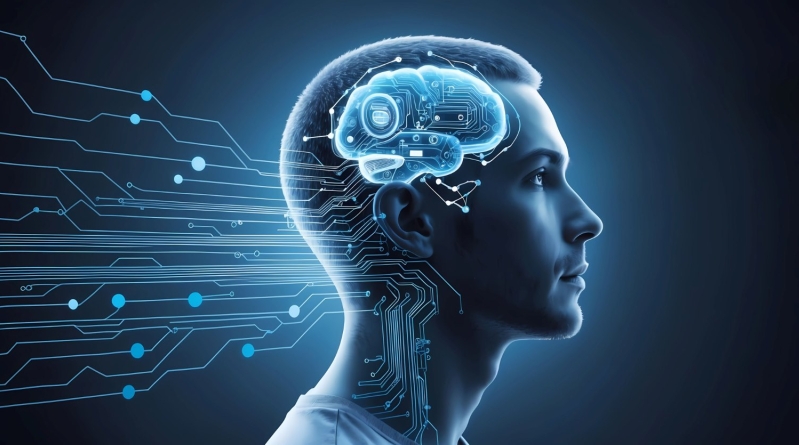 Cerebro, Pensamiento. Hombre pensando