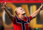 Erling Haaland atribuyó a 