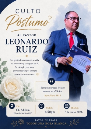 pastor Leonardo Ruiz