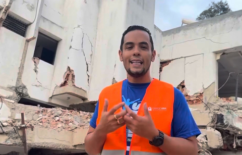 Hugo Diaz marcha para Jesús Venezuela