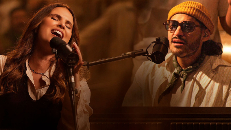Aline Barros y Aaron Moses