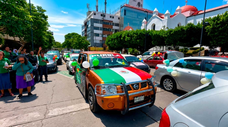 Caravana en Chiapas