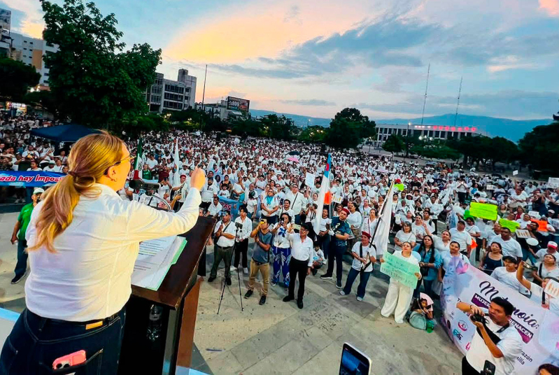 marcha por los valores Chiapas