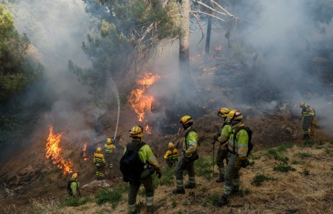 Incendios en España