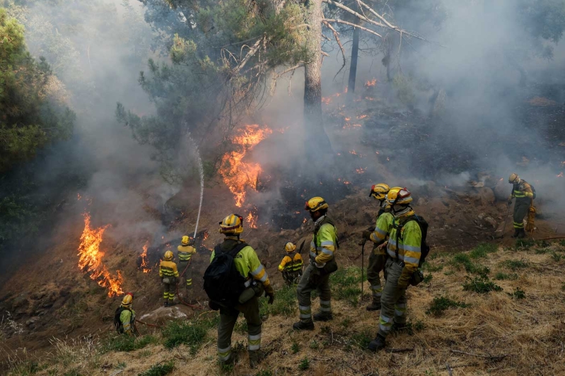 Incendios en España