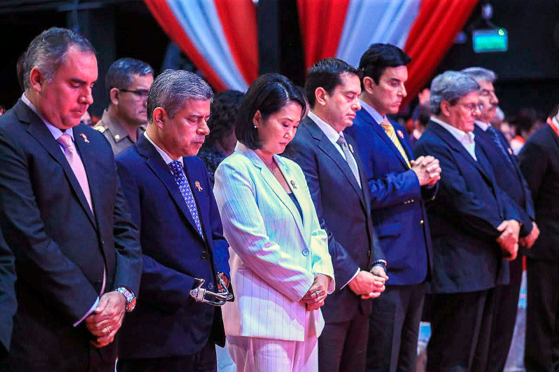 CEremonia Keiko Fujimori