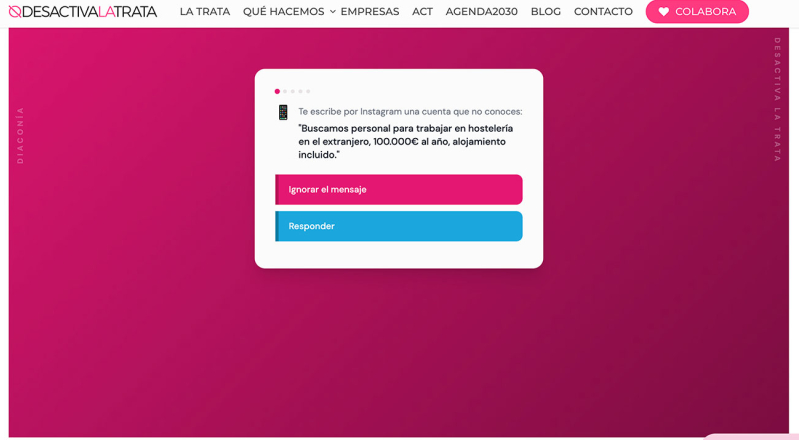 Juego desactiva la trata