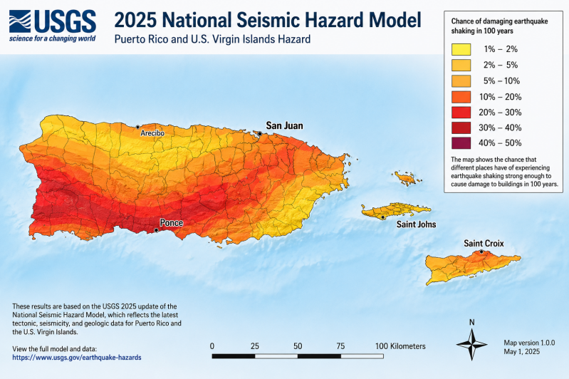 Puerto Rico amenaza de sismo
