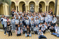 Niños en Casa Rosada