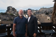 Samuel Rodríguez y Mel Gibson