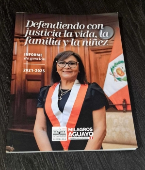 Informe de gestión 2021-2025 Milagros Aguayo