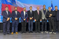 José Antonio Kast junto a los diputados cristianos