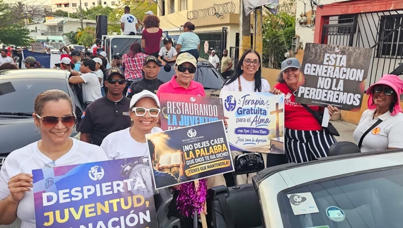 Marcha Santo Domingo Oeste