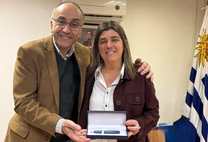 Luder y Ministra de vivienda