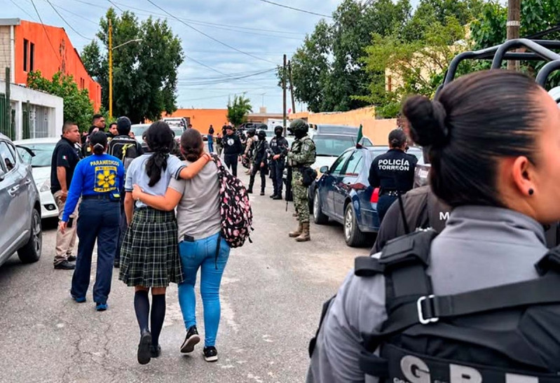 Ataque a escuela secundaria en México