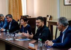 Zelensky agradece el trabajo de la Sociedad Bíblica en Ucrania