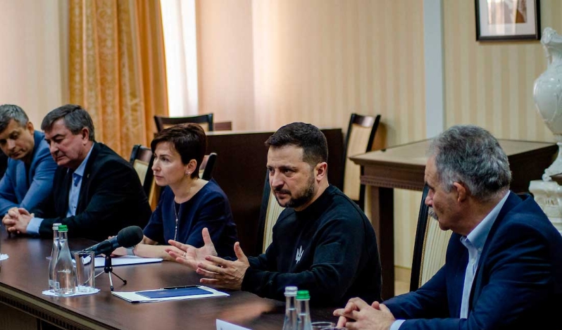 Zelensky agradece el trabajo de la Sociedad Bíblica en Ucrania
