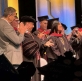 La cantante Nimsy López es honrada con Maestría Honoris Causa por la Universidad Pentecostal Mizpa